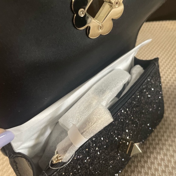 KATE SPADE mini top handle crossbody odette glitter - Picture 10 of 12